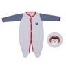 Macacão Bebê Menino na cor mescla claro