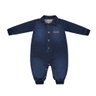Macacão Bebê Menino Jeans