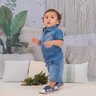 Camisa Infantil Menino Jeans