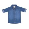 Camisa Infantil Tecido Jeans