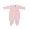 Macacão Bebê Menina na cor rosa