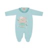 Macacão Bebê Menina na cor vrde bebê