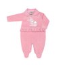 Macacão Bebê Menina na cor rosê
