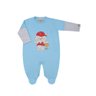 Macacão Bebê Menino na cor azul