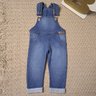 Jardineira Infantil Jeans