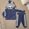 Conjunto Infantil Inverno Menino cor marinho com mescla