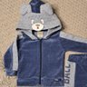 Conjunto Infantil Inverno Menino cor marinho com mescla
