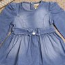 Vestido Infantil Menina Jeans Baby