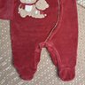 Macacão Bebê Menina na cor vermelho