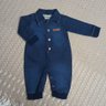 Macacão Bebê Menino Jeans
