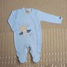 Macacão Bebê Menino na cor azul