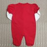 Macacão Bebê Menina na cor vermelha