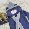 Macacão com Cachecol Bebê Menino Inverno
