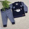 Conjunto Inverno Club Infantil menino na cor marinho