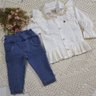 6609 conjunto jeans infantil menina blush 2