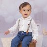 6581 conjunto jeans com body infantil menino 5