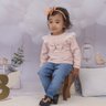 6644 conjunto jeans infantil menina baby 4