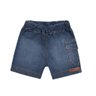 Shorts jeans infantil menino Com bolso na lateral na cor jeans