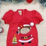 6858 macacao curto bebe menina natal 8