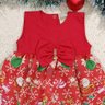 6860 vestido infantil menina natal 2