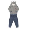 6892 conjunto plush infantil menino blusa com capuz calca plush canelado 1