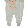 6907 macacao bebe menino plush listrado com buckle 3