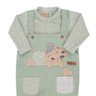 6908 macacao jardineira bebe menino buckle com plush listrado 2