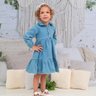 6965 vestido jeans infantil menina 3