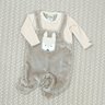 7010 macacao bebe menino fleece com plush raposinha caqui 5