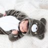 7016 macacao bebe fleece bichos urso 3