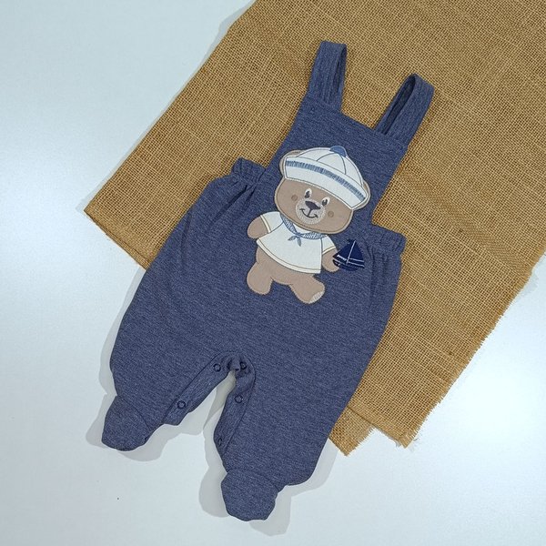 7044 jardineira longa bebe menino com body marinheiro 2