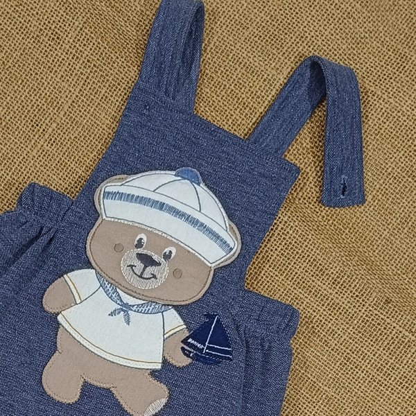 7044 jardineira longa bebe menino com body marinheiro 4