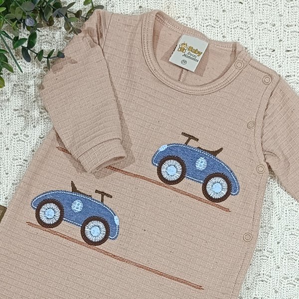 7063 macacao bebe menino avulso carrinho 3