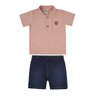 7065 conjunto jeans infantil menino carrinho 1