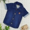 7067 camisa jeans infantil menino carrinho 2