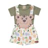 7094 shorts jardineira com body bebe menino safari 1