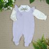 7095 saida maternidade bebe menina lavanda 3