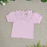 8019 jardineira jeans infantil menina florzinha 5