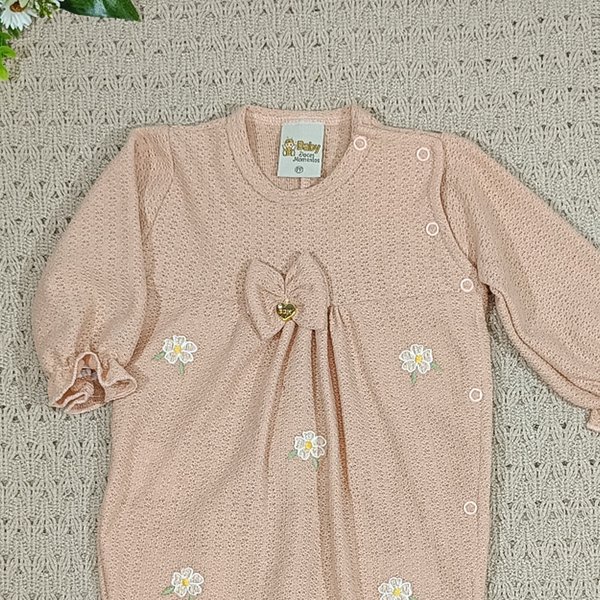 8022 saida maternidade bebe menina fofurinha 6