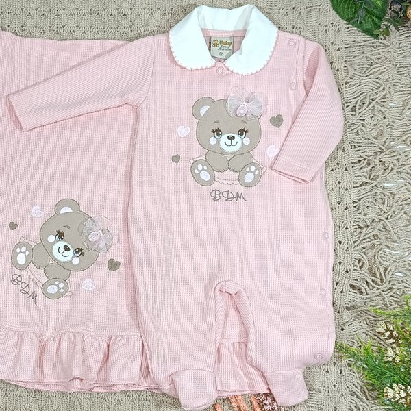 8040 saida maternidade bebe menina love bear 3