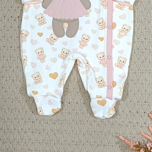 8044 macacao bebe menina love bear 3
