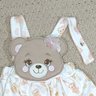 8045 salopete bebe menina com body love bear 4