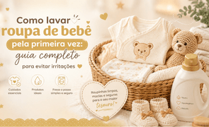 como lavar roupa do bebe pela primeira vez